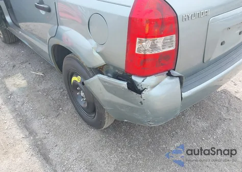 2008 Hyundai Tucson Gls z USA, uszkodzony, nr VIN KM8JM12BX8U756660